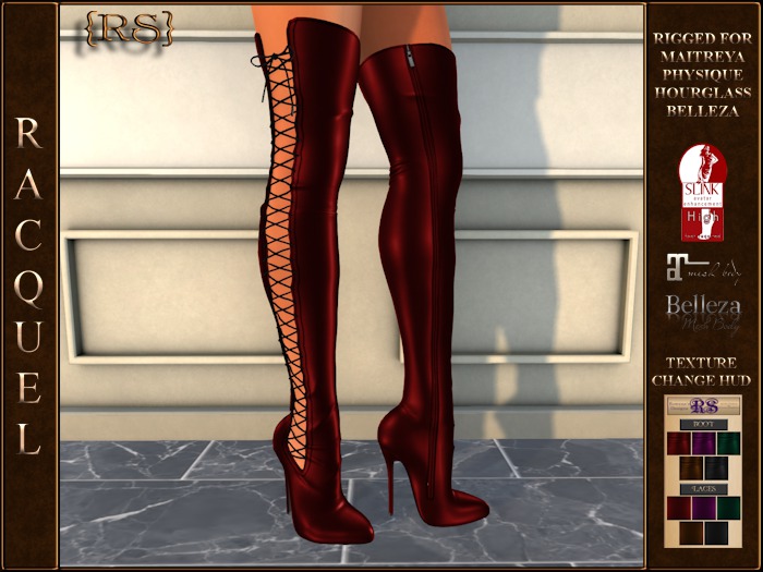 {RS} Racquel Boots Bagged