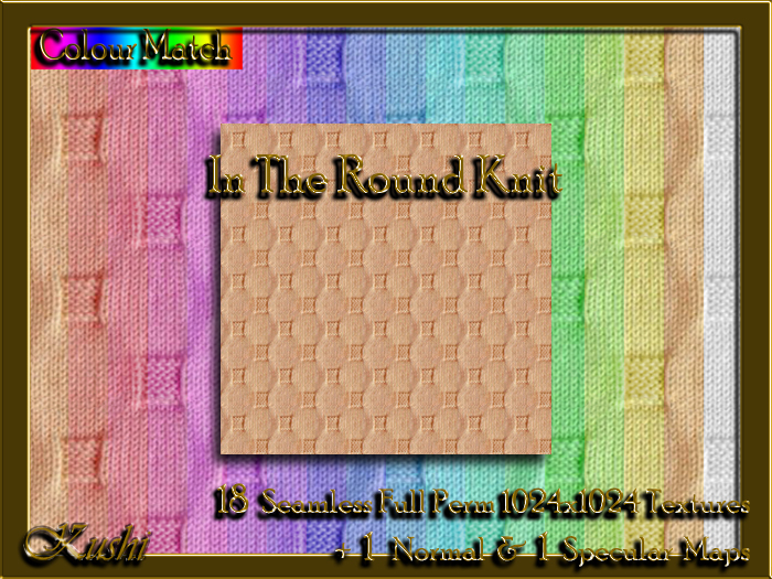 In The Round Knit Seamless Textures