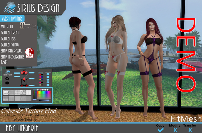 Sirius Design Aby Lingerie Boxed