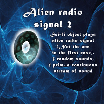Second Life Marketplace - Alien signal 2