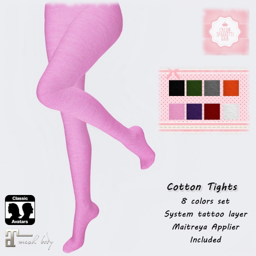 !creamSH! Cotton Tights