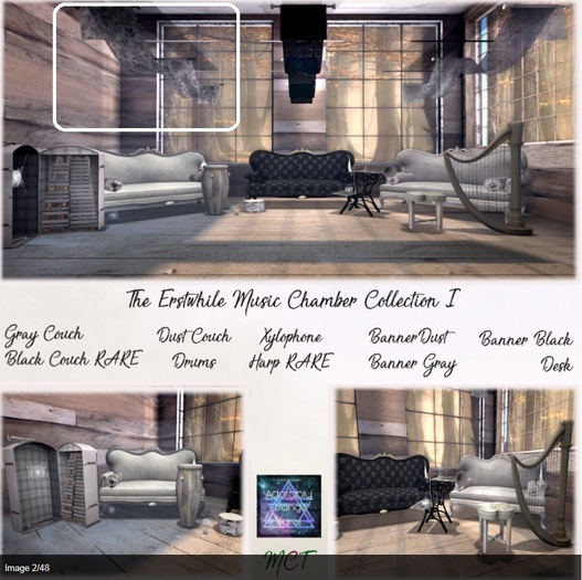 ~ASW~ The Erstwhile Music Chamber Banner -Dust