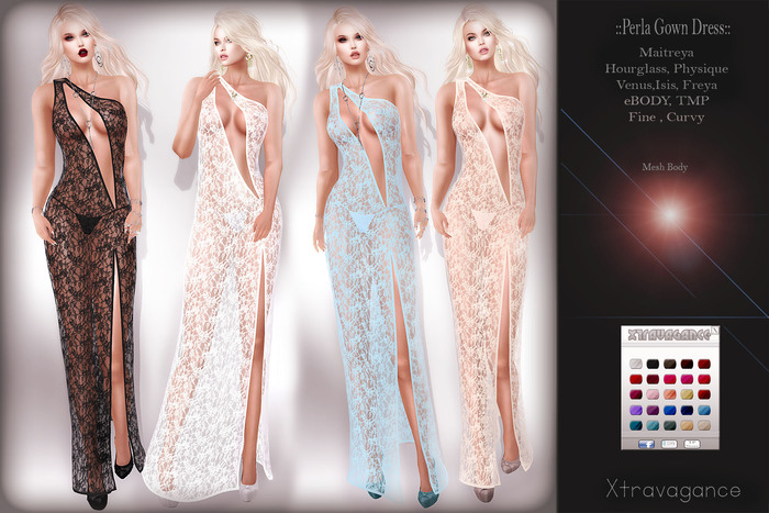 ::XT:: - Perla Gown Dress DEMO