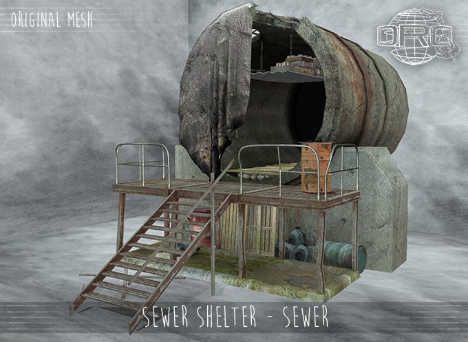 -DRD- Sewer Shelter - Sewer