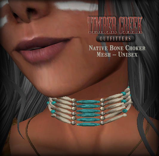 [Timber Creek] Native Bone Choker-Womens-Boxed