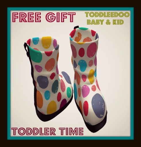 Toddler Time- Free Gift Booties