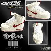 TE{{AIRFORCE}} WHITE/RED