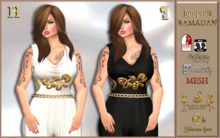 Jumpsuit Ramadan - Black - gold ( I )