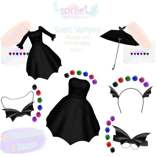 Sorbet. Sweet Vampire Mini [Green] MAITREYA