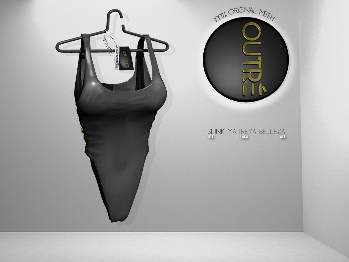 O U T R E   //   Mila Bodysuit : Grey