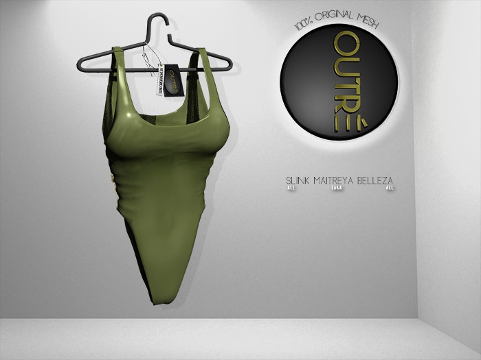 O U T R E   //   Mila Bodysuit : Olive