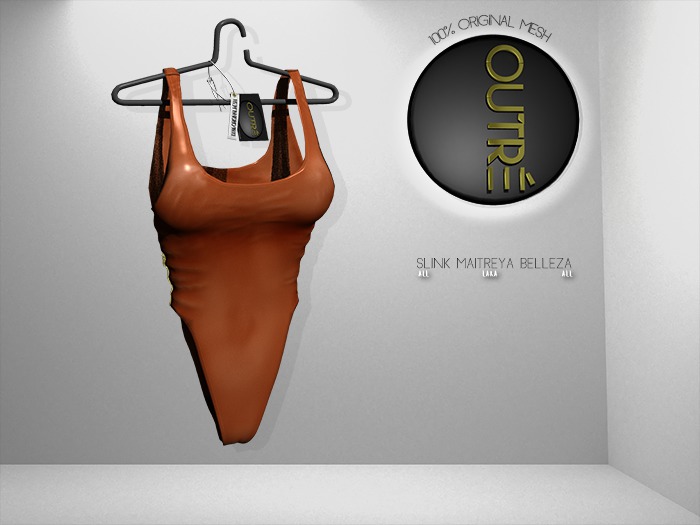O U T R E   //   Mila Bodysuit : Orange