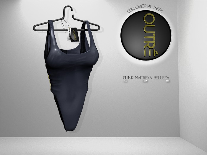 O U T R É   //   Mila Bodysuit : Navy