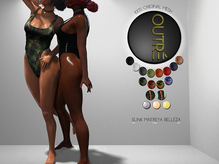 O U T R E   //   Mila Bodysuit : FATPACK