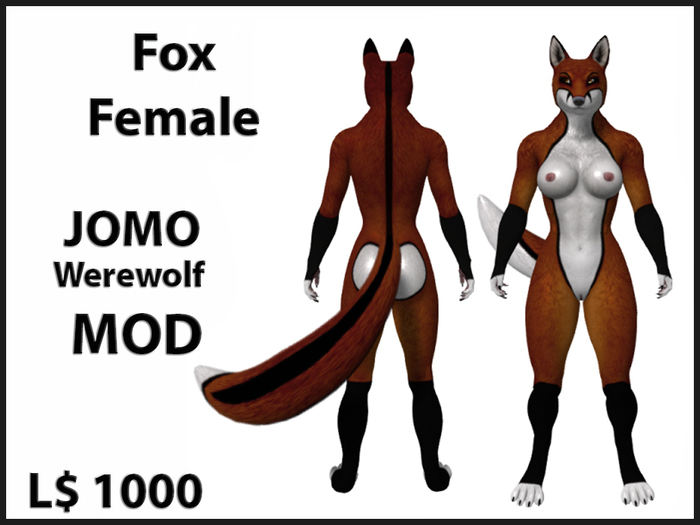 JOMO Werewolf Mod <<Fox Female >>