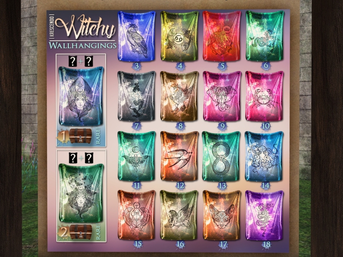 [Kres] - Witchy Wallhangings - 6