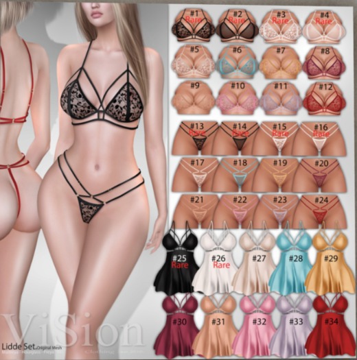 #3 {ViSion} / Lidde Bra - Hourglass - White RARE