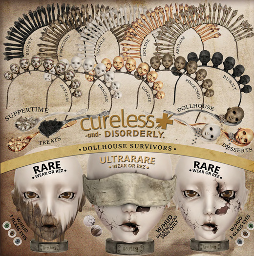 CURELESSDISORDERLY / Dollhouse Survivors / HOPELESS / RARE