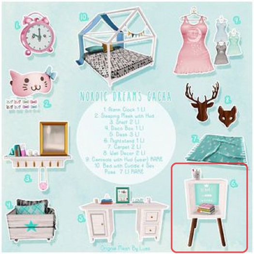 Luas Nordic Dreams Nightstand