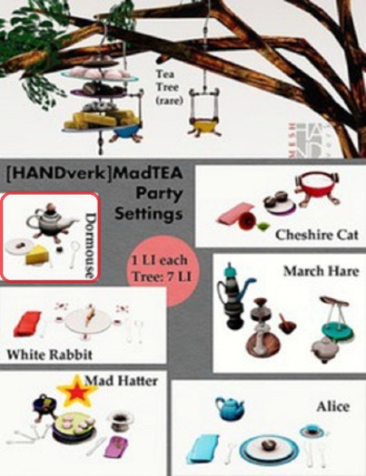 [HANDverk]Dormouse Setting.madTEA party