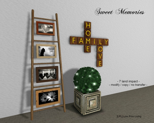 [LPL] Sweet Memories Decor Set (boxed)