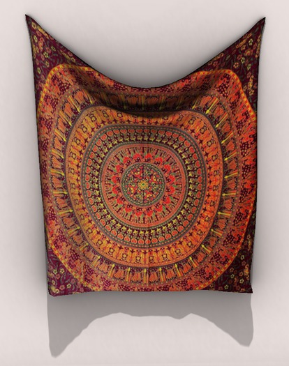 Cloth Wall Hanging - Autumn Sunburst