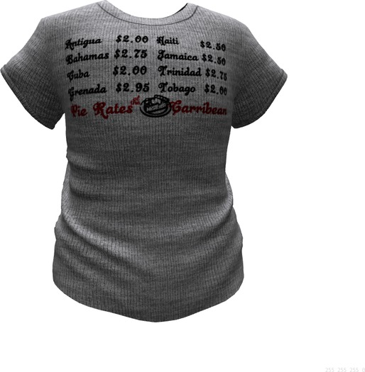 >>K<< Boxed Mens Tee Shirt Pie Rates