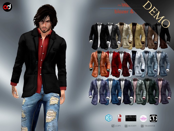 A&D Clothing - Blazer -Wesley- DEMOs