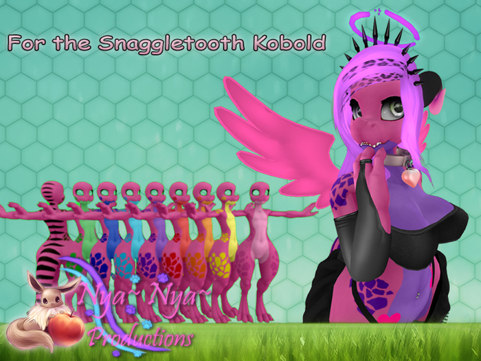 !N~N~P! Snaggletooth - Komoda - Pink *Hud Box*