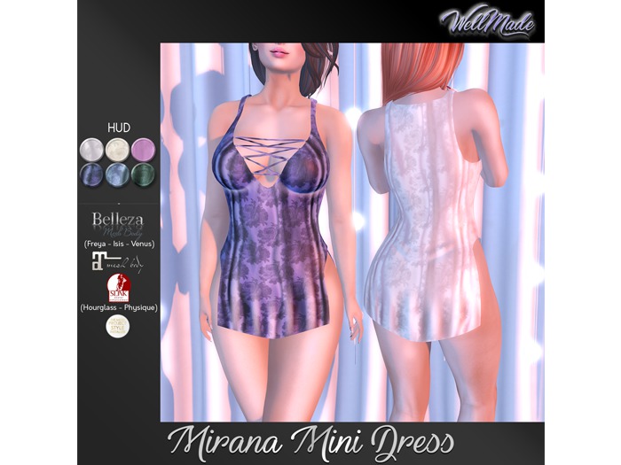 [WellMade] Mirana Mini Dress