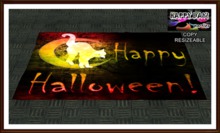 Halloween - Cat Rug