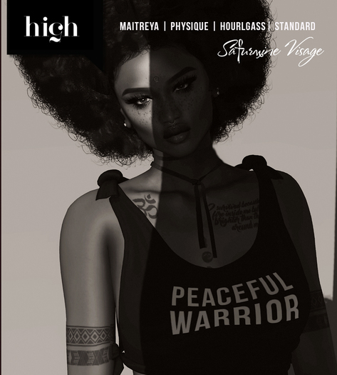 [high v.] warrior tee Phy, HG, Mait, and Standard size