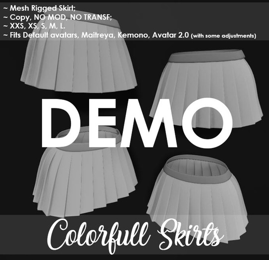 .: Fujiwara's World :. Colorfull Skirts ~ DEMO