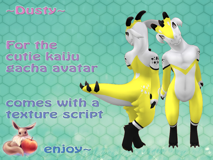 !N~N~P! Cutie Kaiju - Dusty Yellow *Hud Box*