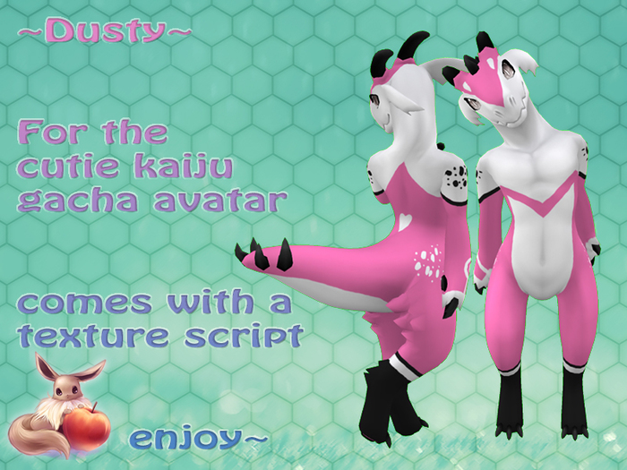 !N~N~P! Cutie Kaiju - Dusty Pink *Hud Box*