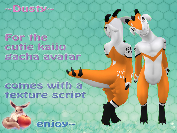!N~N~P! Cutie Kaiju - Dusty Orange *Hud Box*