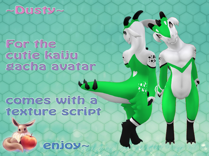 !N~N~P! Cutie Kaiju - Dusty Green *Hud Box*