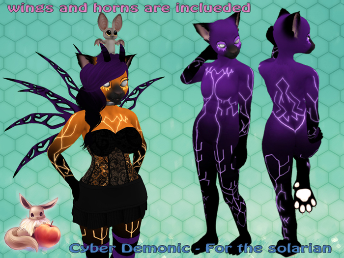 !N~N~P! Solarian Mod - Cyber Demon Purple *Hud Box*