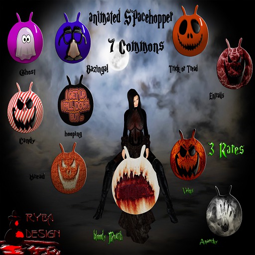 Ryba Design Spacehopper bloody Mouth RARE