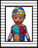 Pat A Kake Rainbow Knit Cap