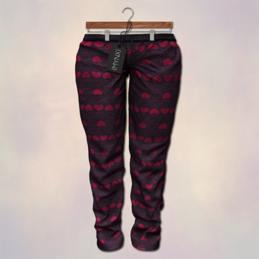Second Life Marketplace {MYNX} Pajama Pants Hearts
