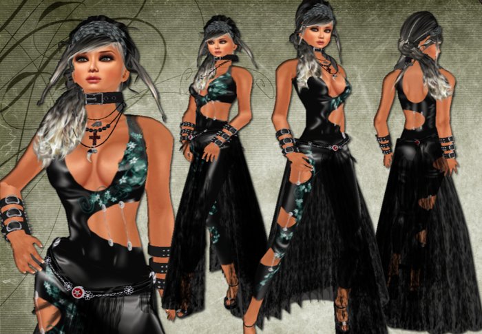 gothic sexy warrior