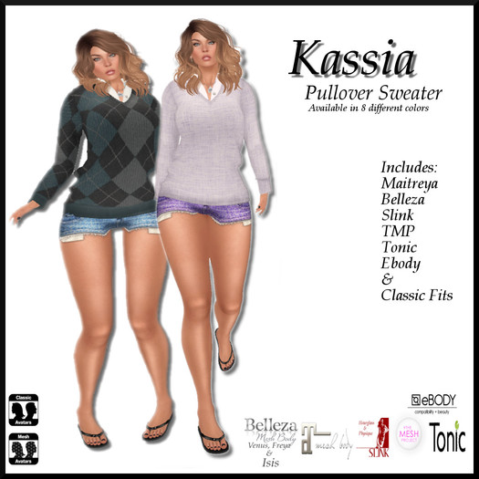 *Shae's KASSIA GREEN STRIPE KNIT