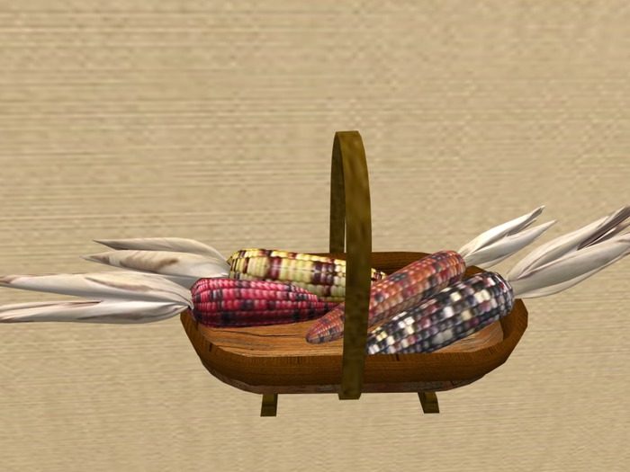 Indian Corn Basket
