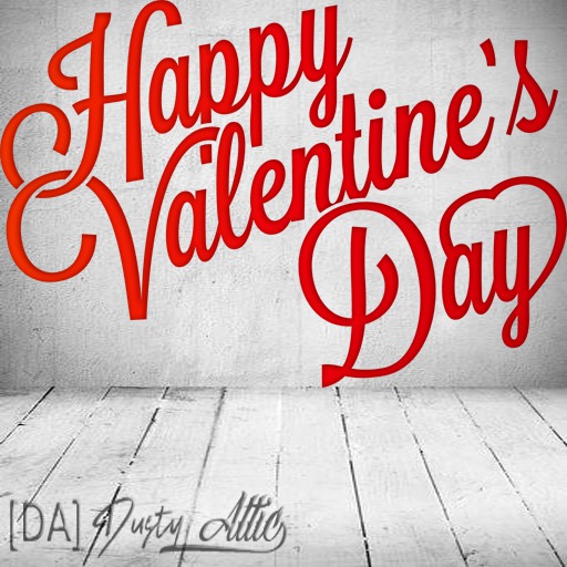 [DA] HAPPY VALENTINES DAY DECAL