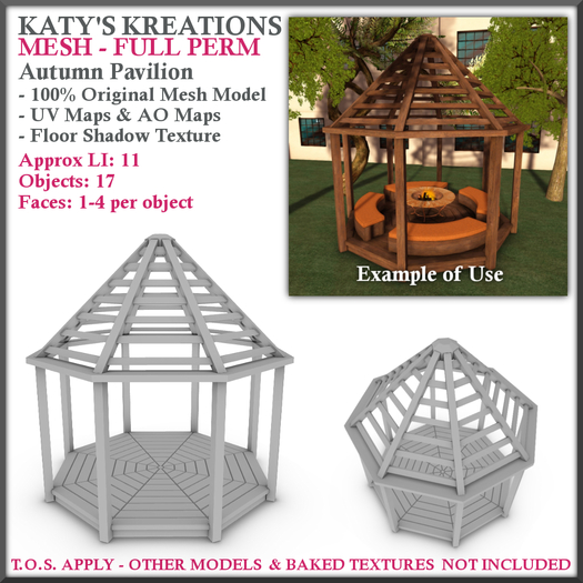 *KK* MESH Autumn Pavilion Vendor