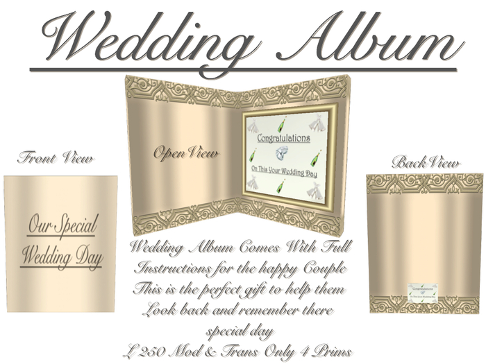 Wedding Album ( Boxed )