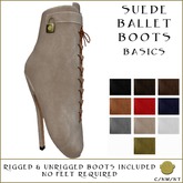 BM Suede Ballet Boots Basics