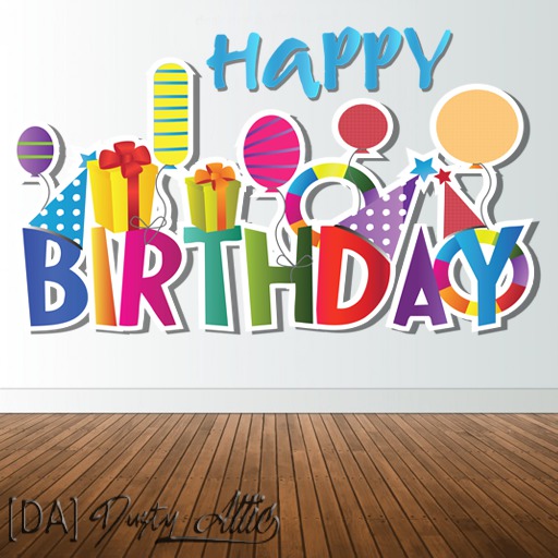 [DA] HAPPY BIRTHDAY DECAL