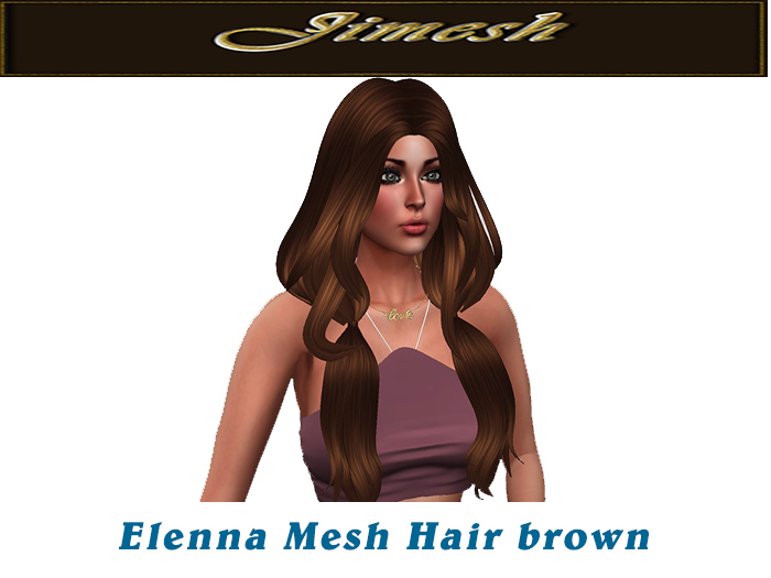 Elenna Mesh Hair brown